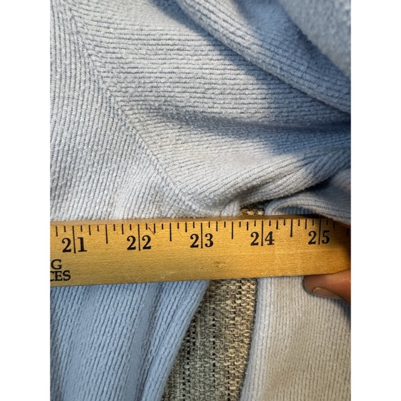 Vintage Bonworth Cottagecore Blue Sweatshirt Embroidered Birds Womens Large - Picture 3 of 14